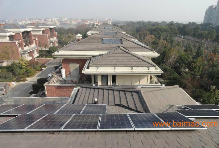 5KW太阳能发电系统、家用太阳能发电 弘太阳光电