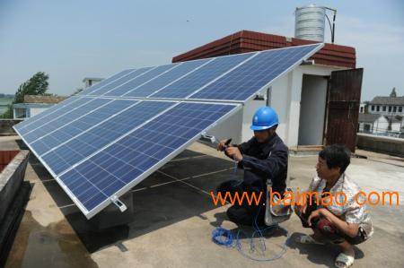 陕西自家屋顶免费发电10kw屋顶太阳能发电系统