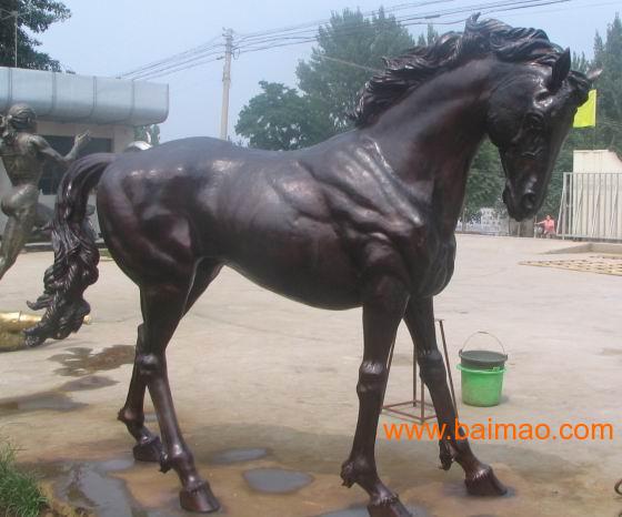 河北铜雕厂**大型铜马，八骏马，铜雕动物
