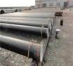钢管外壁两步三油环氧煤沥青防腐钢管成品钢管提供