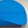 阻燃防火耐寒 加厚 蓝色弹性PVC夹网布 防滑体育