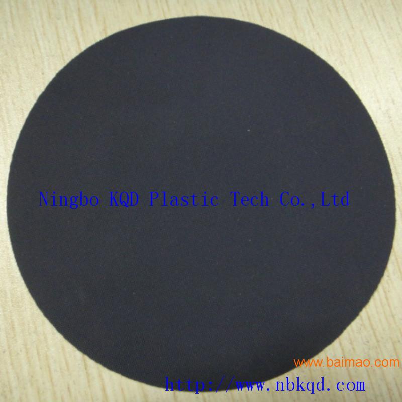黑色耐寒-40C°防水PVC夹网布 雨衣面料
