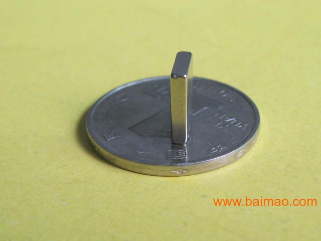 F10.5*7.2*2.2绵阳切片磁铁加工方块磁钢