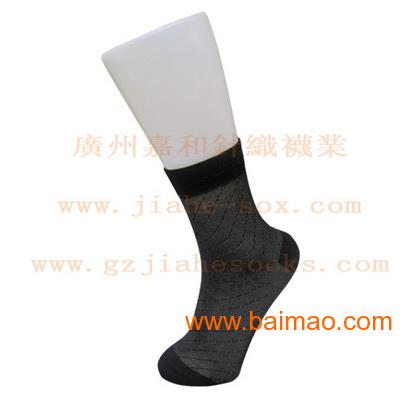 廣州襪廠生產供應絲光棉商務襪、暗花男襪、