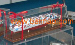 **生产上海立定展示模型，三D挖泥船模型