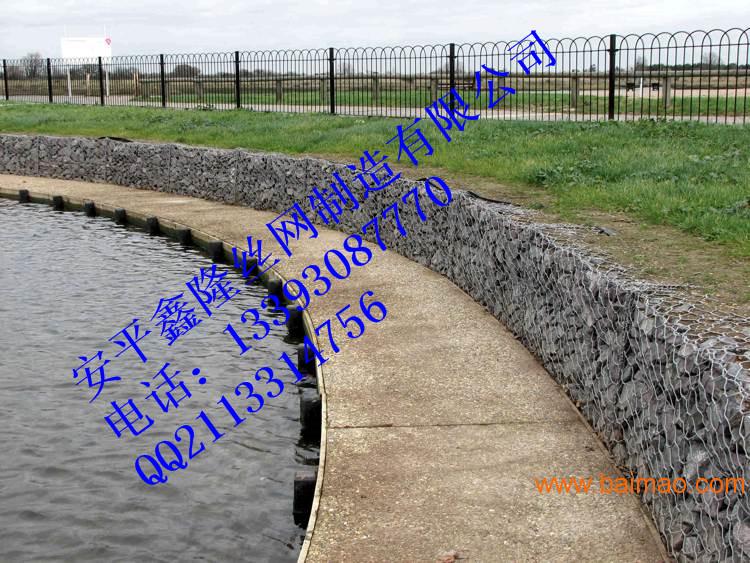 广州水利施工格宾石笼网护岸 蜂巢六角格宾笼网箱护坡