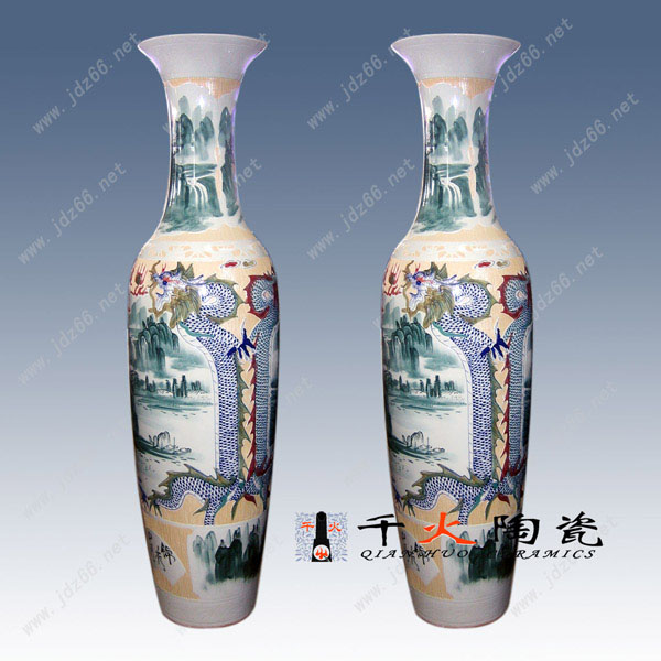 景德镇陶瓷 大花瓶