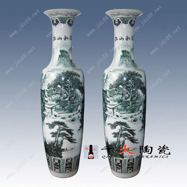 景德镇陶瓷 大花瓶