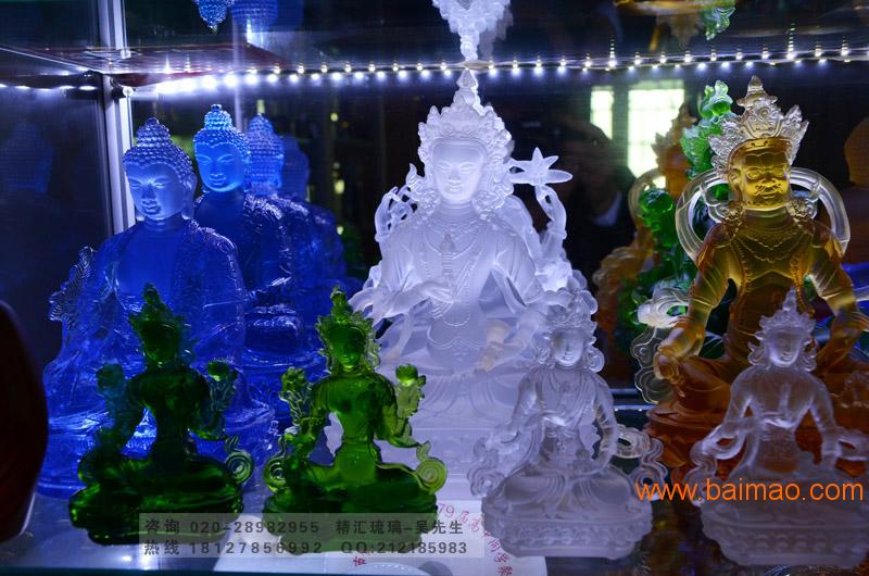 琉璃地藏**菩萨，池州琉璃佛像批发，广州琉璃工艺品厂