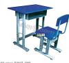厂家直销双立柱课桌椅 升降课桌椅 学生课桌椅