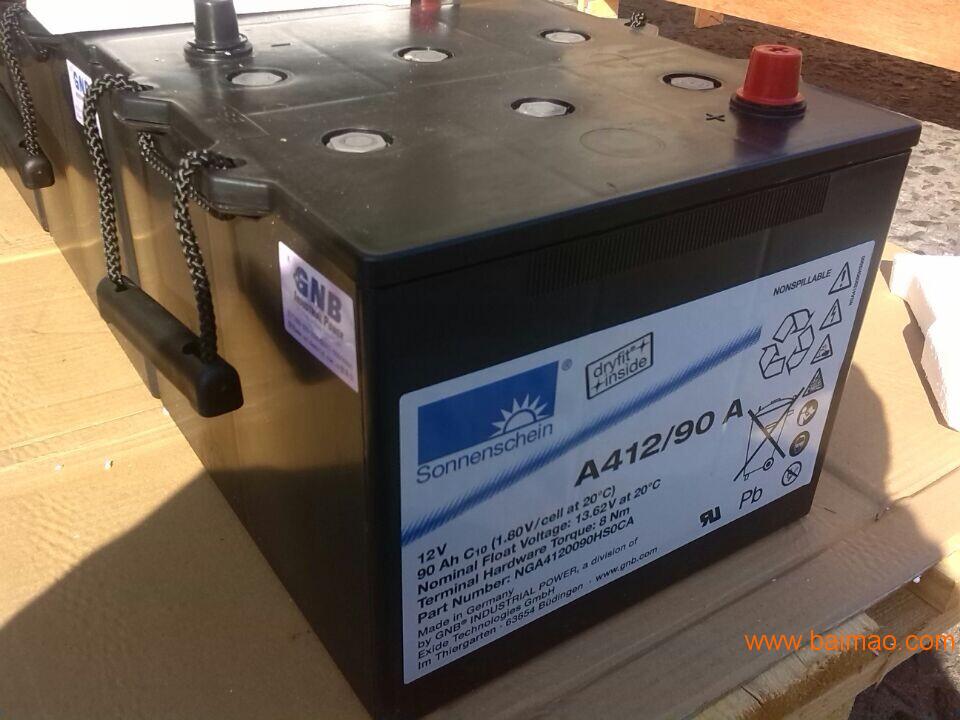 原装进口-德国阳光蓄电池A412/90A直销
