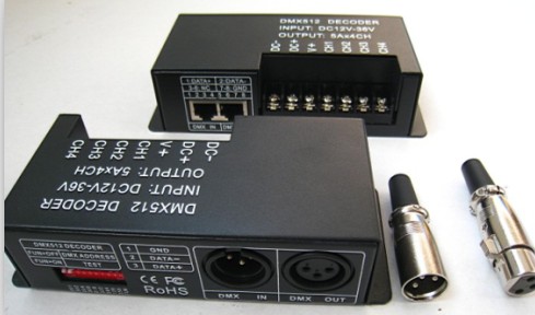 四路DMX512/RGB控制器/YH-845
