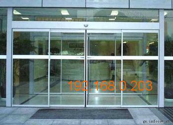 天津玻璃隔断开发区安装玻璃门天津维修感应玻璃门
