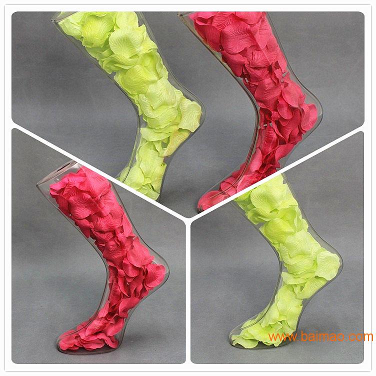 新款塑料模特衣架 短丝袜展示脚模 服装模特