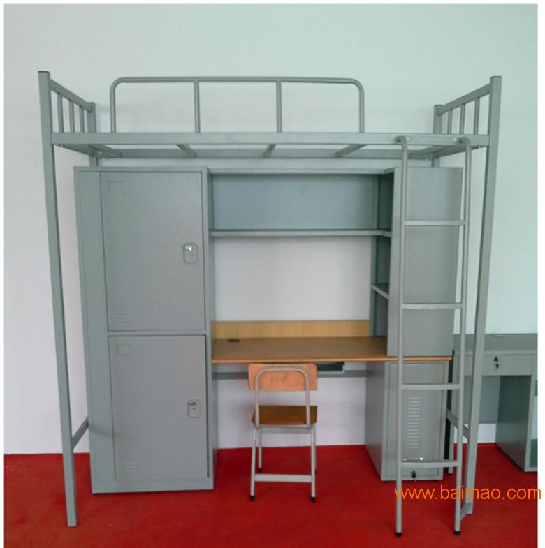 稳固-钢制公寓床-广州学校公寓铁床-单人公寓床