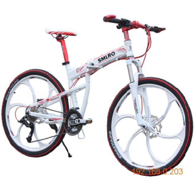 想买**的27速圣玛力诺一体轮山地自行车，就来明诺自行车|一体轮山地车代理加盟