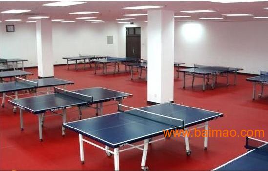 乒乓球场塑胶地板、乒乓球场运动地板、乒乓地胶