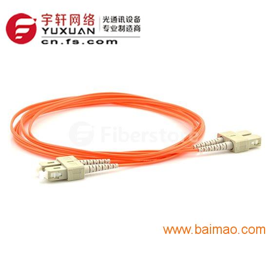SC-SC 双芯多模(OM1)光纤跳线