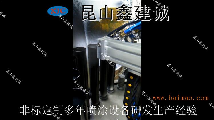 宁波客户在鑫建诚喷涂设备厂家定制天文望远镜喷涂机