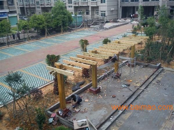 防腐木设计安装业务--**青岛雅居庭院景观公司