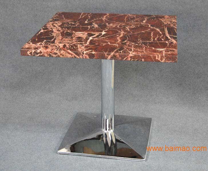 厂家直销不锈钢大理石餐桌 不锈钢餐桌 简易餐桌定做