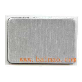 单色铝塑板 4m**0丝 深灰银铝塑板 高光干挂建
