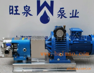 上海旺泉ZB3A-3不锈钢转子泵、凸轮泵