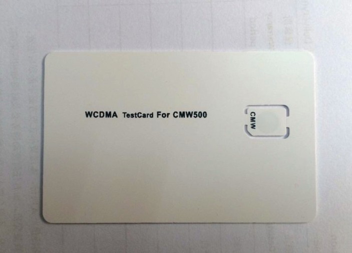LTE(CMW500)4G手机测试白卡小芯片大小卡