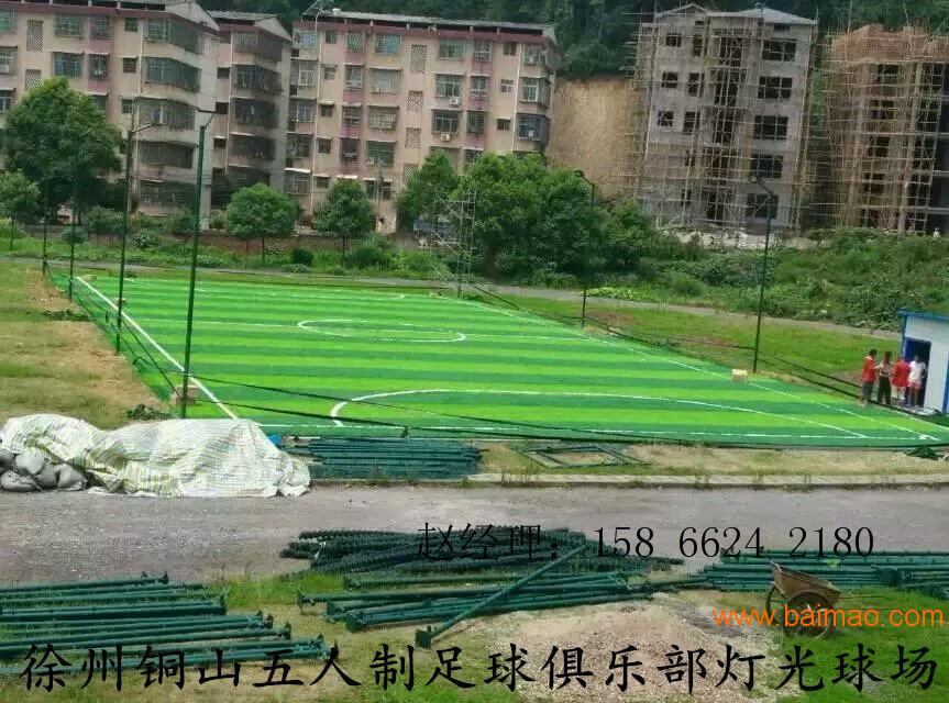 滕州济宁铺设人造草坪足球场的厂家