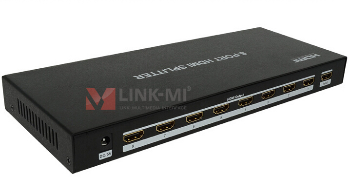 深圳市联美科技有限公司HDMI高清信号分配器1进8