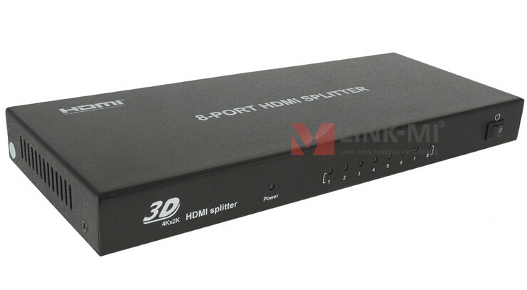 深圳市联美科技有限公司HDMI高清信号分配器1进8