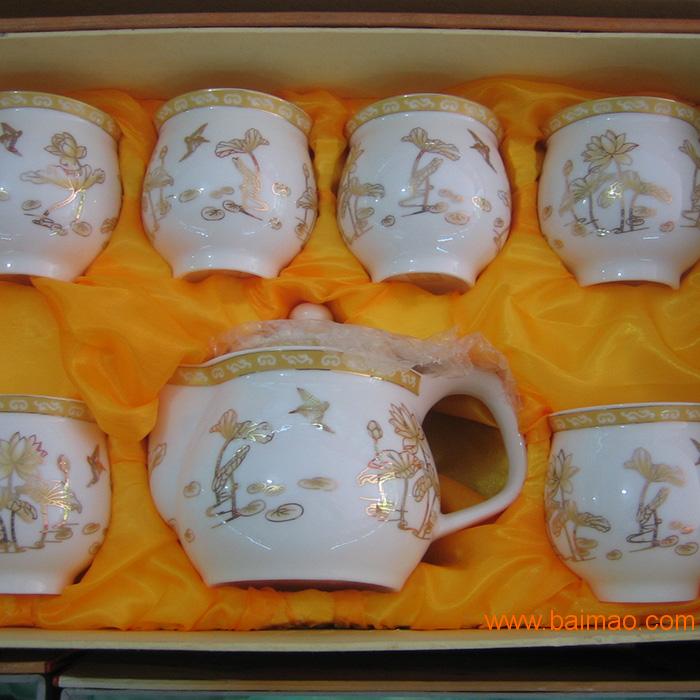 供应手绘茶具 **陶瓷茶具 纯手工定制茶具