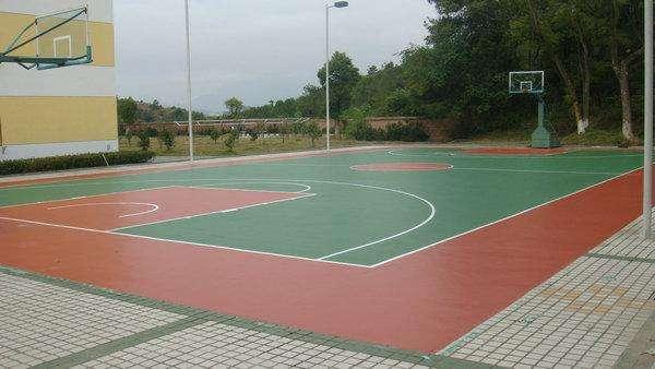 襄阳标准篮球场地面工程  硅PU球场施工价格