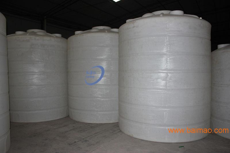 重庆塑料厂家定制10吨白色加厚储水罐 PE圆桶水塔