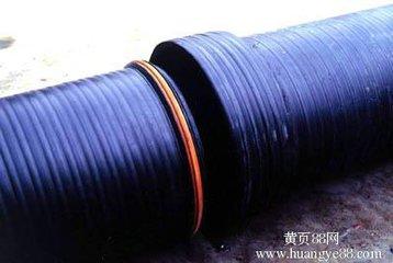 承插式H**E钢带增强缠绕排水管生产价格