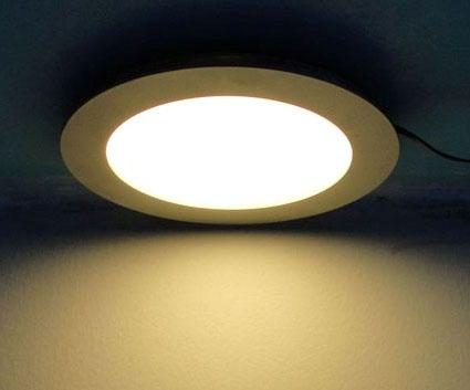 超薄LED圆形面板灯15WD190暗装嵌入式面板灯
