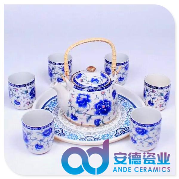 礼品陶瓷茶具 套装陶瓷茶具 景德镇陶瓷茶具