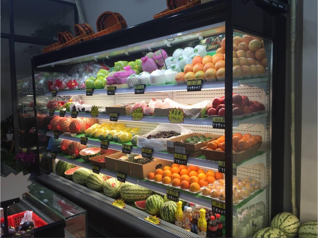 蔬菜柜台效果图图片