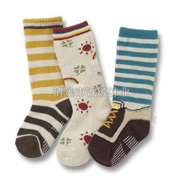 防滑儿童袜 纯棉儿童袜 花边儿童袜广东儿童袜子工厂