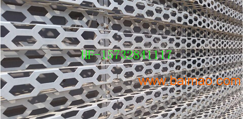 金属板网装饰网 1.5厚穿孔铝板幕墙