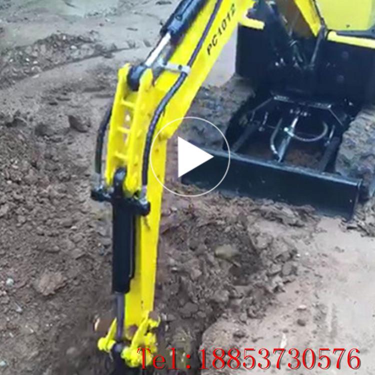 厂家直销农村改造小型挖掘机，**绿化管道挖机