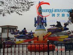 许昌创艺自控飞机游乐设备 欢乐海洋 激战鲨鱼岛