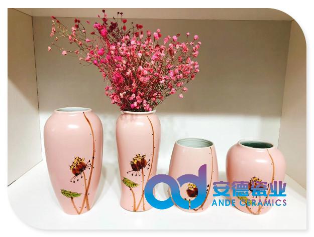 景德镇陶瓷插花瓶