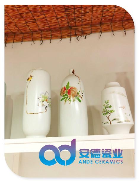 景德镇陶瓷插花瓶