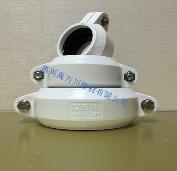 沟槽式卡箍连接hdpe静音排水管厂家/批发/供应商