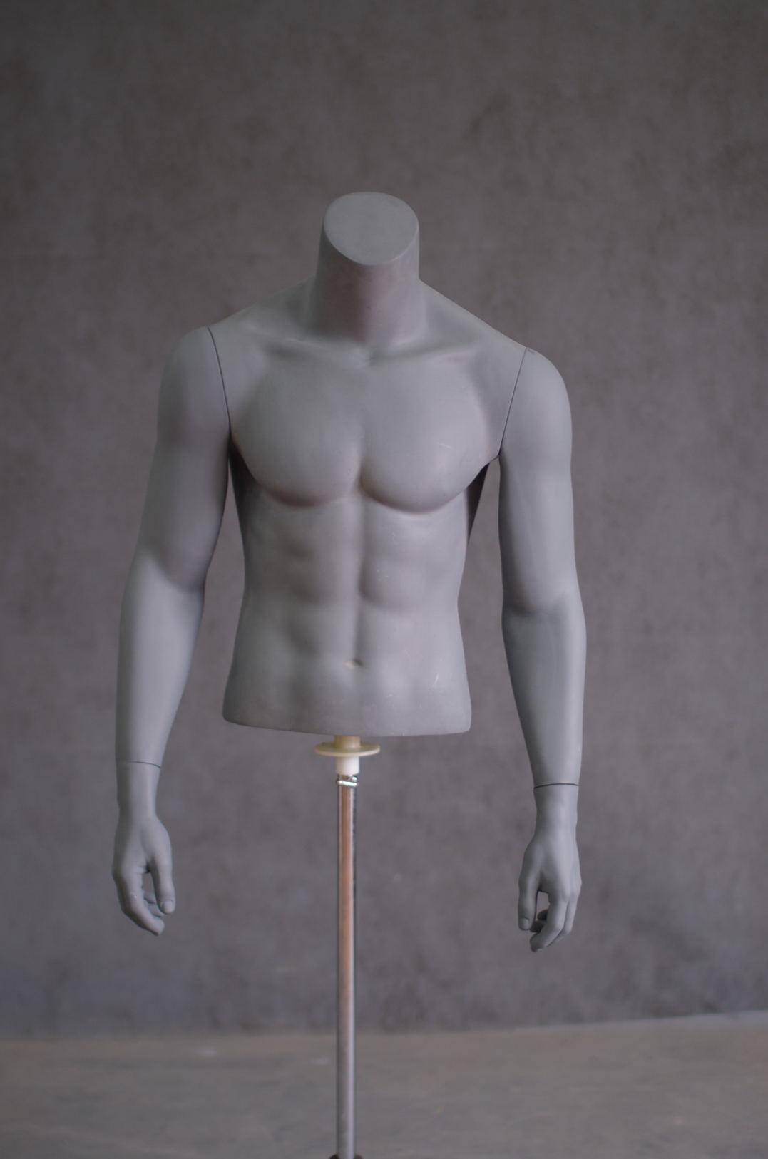 常熟玻璃钢半身男模特道具 橱窗男装展示衣架厂家/批发/供应商