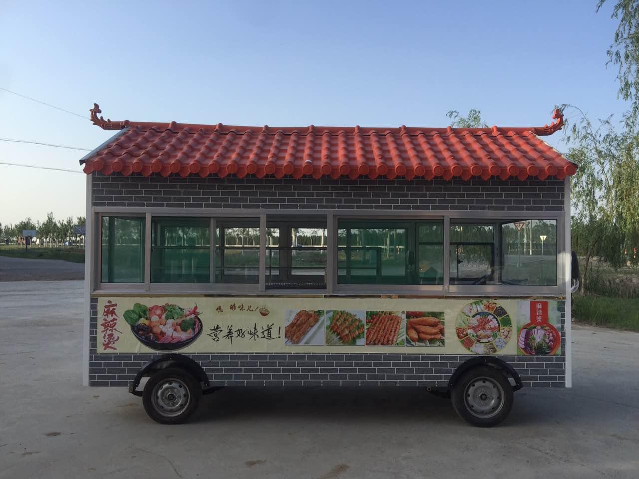 德州海達多功能小吃車擺攤美食街景商用熟食滷菜麻辣串廠家/批發/供應