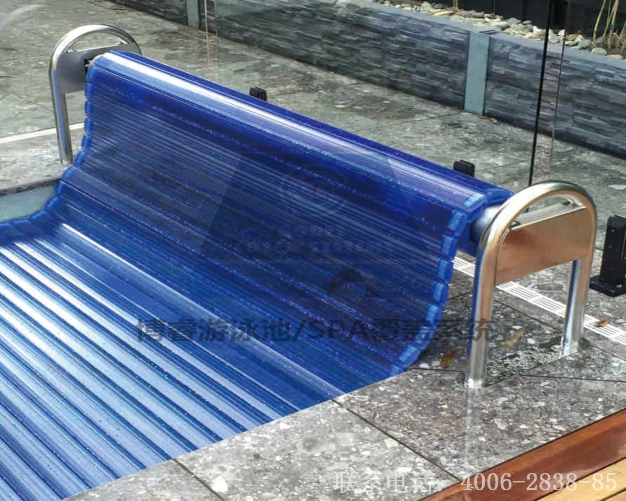 浮条游泳池盖板 自动泳池保温盖 PVC**环保材料