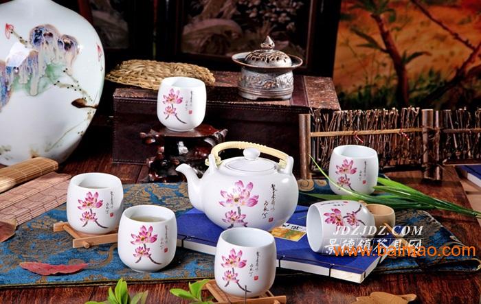 批发陶瓷茶具 套装茶具价格 景德镇茶具厂家