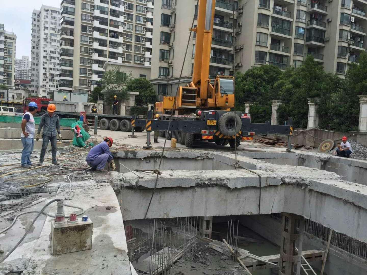 楼地面切割拆除施工